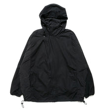Load image into Gallery viewer, #004 Ripstop x Nylon Hoodie / Black