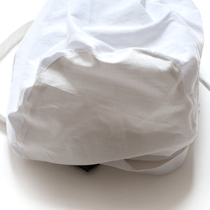 #004 Ripstop x Nylon One Shoulder Bag / White